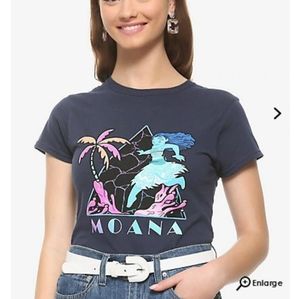 Disney Moana neon t-shirt